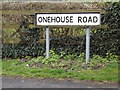 Onehouse Road sign