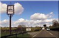 A49 at Willeymoor Lock Tavern entrance