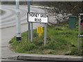 Thorney Green Road sign