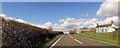 Black and white house south of Bickley cross roads