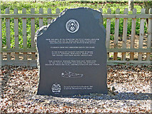 TM4477 : Bomber crew memorial in Henham Park by Adrian S Pye