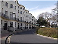 Liverpool Terrace -looking up from Montague Street