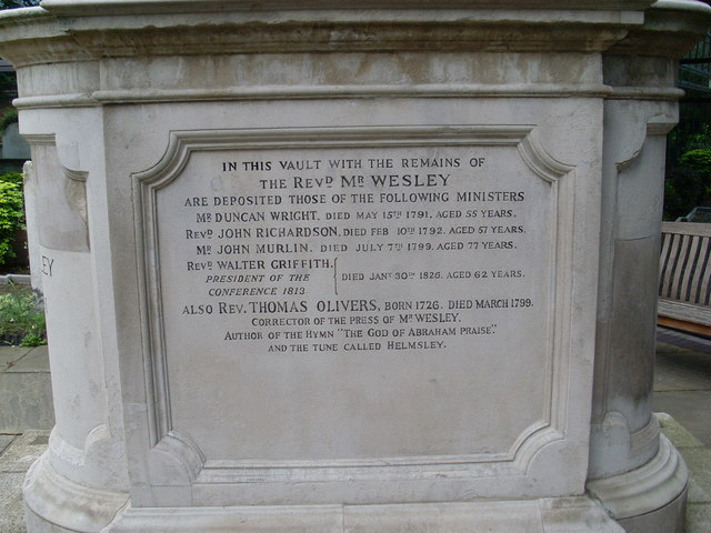 South Side of John Wesley's Tomb (2)