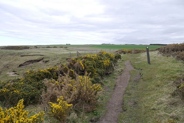 Coast path, Sandend