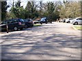 Car park at Leechpool Woods, Horsham, West Sussex