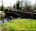 North side of a river bridge in Llandybie