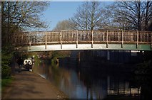 SK5639 : Bridge on The Nottingham & Beeston Canal by Glyn Baker