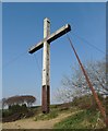 Cross on the edge of Mellor Moor