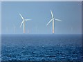 SH8987 : Wind Turbines at Rhyl Flats by David Dixon