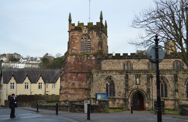 Bangor Cathedral © N Chadwick cc-by-sa/2.0 :: Geograph Britain and Ireland