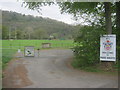 Entrance to Crickhowell Rugby Football Club Ground