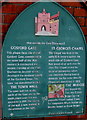 Historical information plaque, Gosford Street, Coventry