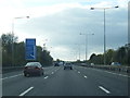 M1 northbound nears Junction 5