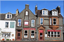 NT0805 : Stag Hotel, High Street, Moffat by Leslie Barrie