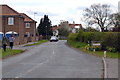 North access road to Scorton