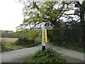 Paddockhurst Lane at the junction of West Hill