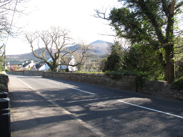 The New Bridge spanning the Shimna River on Bryansford Road