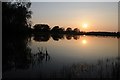 SO8843 : Sunset over Croome River by Philip Halling