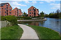 Winding hole along the Grand Union Canal