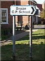 Roadsign on the B1069 Church Road