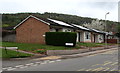 Solar panels on the roofs of Wyesham bungalows