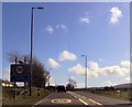 Entering Smallburn on A70