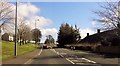 A70 passing entrance to Kames