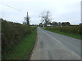 Minor road heading west, Shield Green