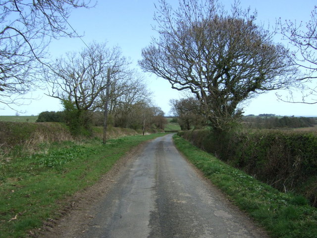 Minor road heading north east