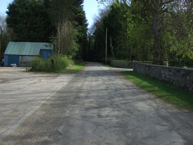 Road through Causey Park