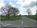 Three Ways, a road junction near Clare