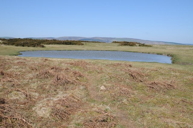 Pond on Hergest Ridge