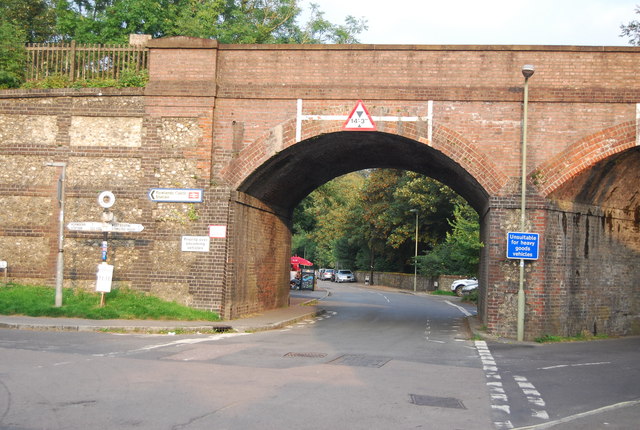 Railway Bridge, Rowlands Castle © N Chadwick :: Geograph Britain and ...