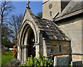 Carlton Scroop: St Nicholas Church; the porch