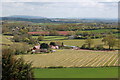 Great Woodend Farm from Linton ridge