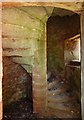 NS3178 : Ardmore Observatory: foot of spiral staircase by Lairich Rig