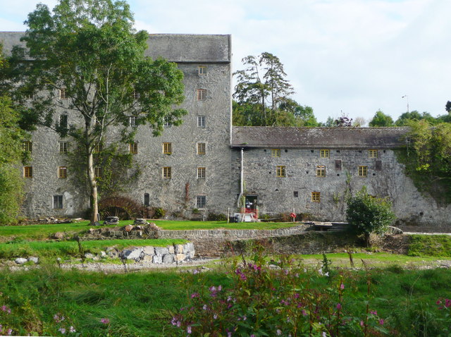 Island Flour Mill on the River Nore,... © Humphrey Bolton :: Geograph ...