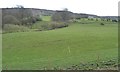 Farmland in a loop of the Esk, south of the railway