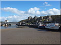 SH7877 : Conwy at low tide by Richard Hoare