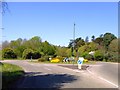 Roundabout at the southern end of Ledbury bypass