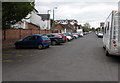 South along Farley Street, Royal Leamington Spa