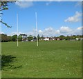 TQ5901 : Rugby Pitch, Hampden Park by Paul Gillett