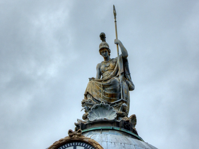 Minerva, above Liverpool Town Hall
