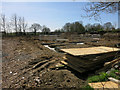 Preparing land on the edge of Henham