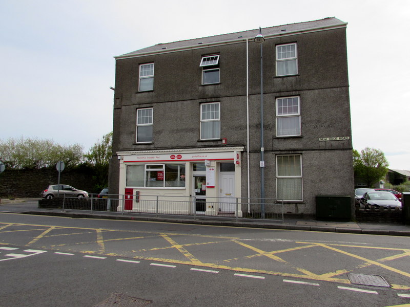 Llanelli Docks post office, Llanelli © Jaggery Geograph Britain and