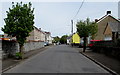 North along Campbell Road, Llandybie