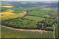 Cistercian abbey site at Louth Park Farm: aerial 2015