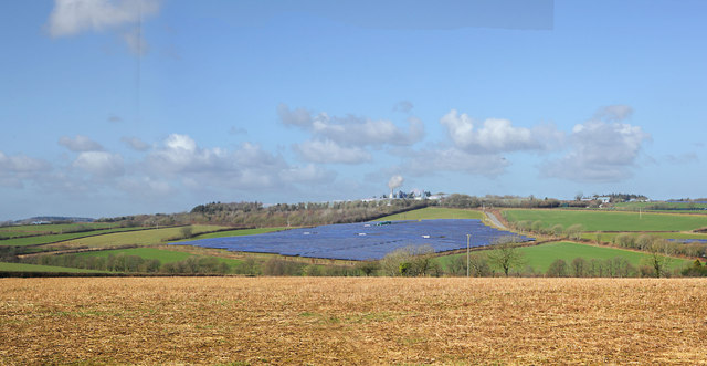 Solar Panels near South Molton