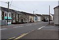 Llandybie Road near Arthur Street, Ammanford 