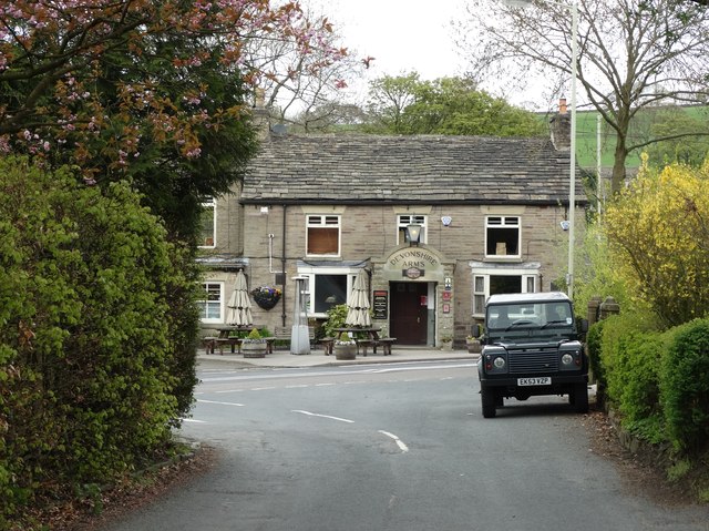 "The Devonshire Arms" in Mellor